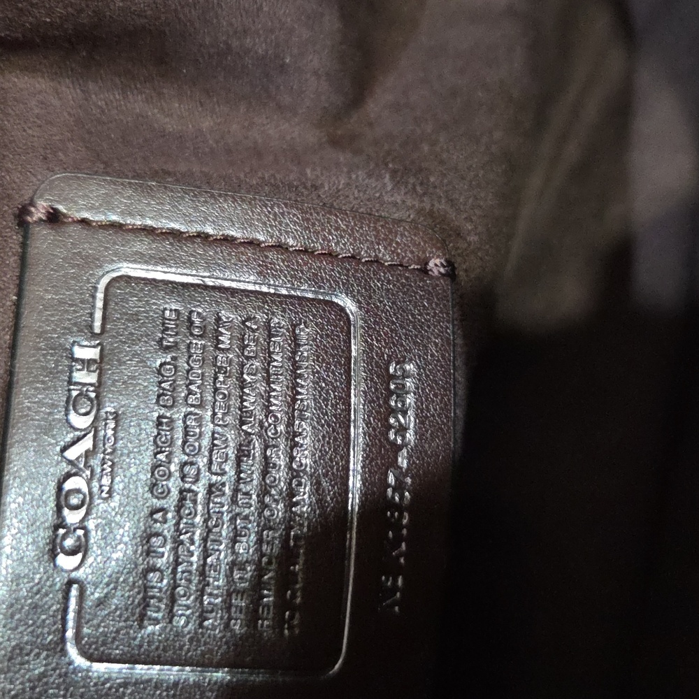 🌈🔹️COACH🔹️ Parker Ombrè Quilted Striped Multicolor Women's Bag + Wallet Set - Picture 13 of 17